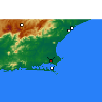 Nearby Forecast Locations - São Pedro da Aldeia - 图
