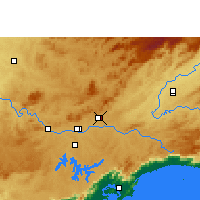 Nearby Forecast Locations - 瓜鲁柳斯 - 图