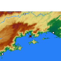 Nearby Forecast Locations - 安格拉杜斯雷斯 - 图