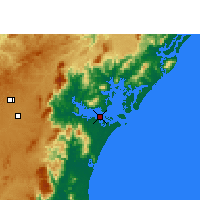 Nearby Forecast Locations - Paranaguá - 图