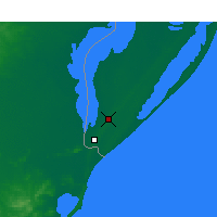 Nearby Forecast Locations - Santa Vitória do Palmar - 图