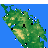 Nearby Forecast Locations - Kaikohe - 图