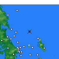 Nearby Forecast Locations - Mokohinau - 图