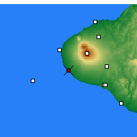 Nearby Forecast Locations - Ōpunake - 图