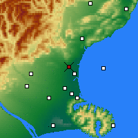 Nearby Forecast Locations - Rangiora - 图