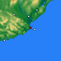 Nearby Forecast Locations - Nugget Point Aws - 图