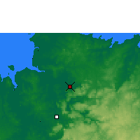 Nearby Forecast Locations - Gunbalanya - 图