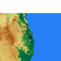 Nearby Forecast Locations - Innisfail - 图