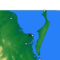 Nearby Forecast Locations - Pialba - 图