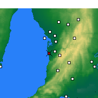 Nearby Forecast Locations - 阿德莱德 - 图