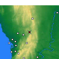 Nearby Forecast Locations - Nuriootpa - 图