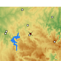 Nearby Forecast Locations - Mudgee Airport - 图
