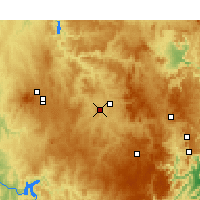 Nearby Forecast Locations - 巴瑟斯特 - 图