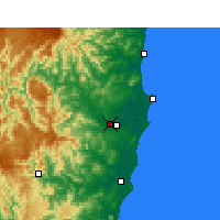 Nearby Forecast Locations - 肯普西 機場 - 图
