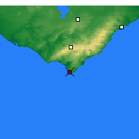 Nearby Forecast Locations - Cape Otway - 图