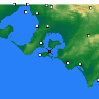 Nearby Forecast Locations - Rhyll - 图