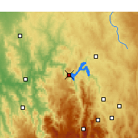 Nearby Forecast Locations - Burrinjuck Dam - 图
