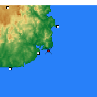 Nearby Forecast Locations - Gabo Island Lighthouse - 图
