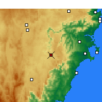 Nearby Forecast Locations - Nerriga - 图