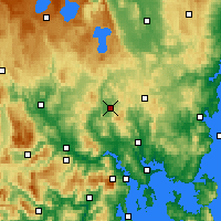 Nearby Forecast Locations - Melton Mowbray - 图