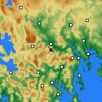 Nearby Forecast Locations - Moogara - 图