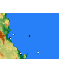 Nearby Forecast Locations - Norman Reef - 图