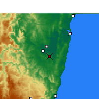 Nearby Forecast Locations - Grafton Airport - 图