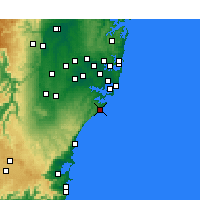 Nearby Forecast Locations - Wattamolla Aws - 图