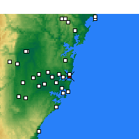 Nearby Forecast Locations - 悉尼港 - 图