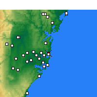 Nearby Forecast Locations - Bombora - 图