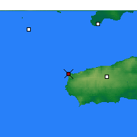 Nearby Forecast Locations - Cape Borda - 图