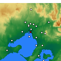 Nearby Forecast Locations - 圣基尔达 (Melbourne) - 图