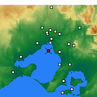 Nearby Forecast Locations - Fawkner Beacon - 图