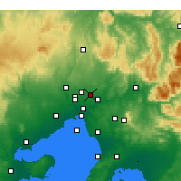 Nearby Forecast Locations - 拉筹伯大学 - 图