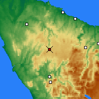 Nearby Forecast Locations - Waratah - 图