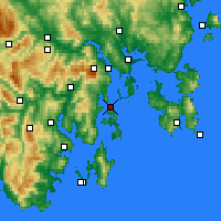 Nearby Forecast Locations - Bull Bay - 图
