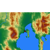 Nearby Forecast Locations - 达沃 - 图