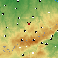 Nearby Forecast Locations - 厄尔士山麓施托尔贝格 - 图