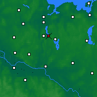 Nearby Forecast Locations - 拉策堡 - 图