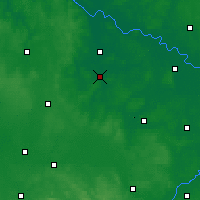 Nearby Forecast Locations - 萨尔茨韦德尔 - 图