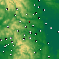 Nearby Forecast Locations - 里茲布拉福機場 - 图
