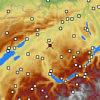 Nearby Forecast Locations - 布格多夫 - 图