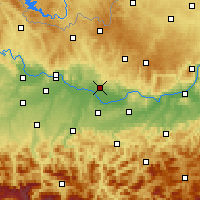 Nearby Forecast Locations - 佩爾格 - 图