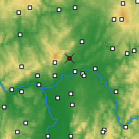 Nearby Forecast Locations - 巴特霍姆堡 - 图