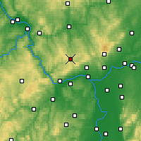 Nearby Forecast Locations - 巴德施瓦尔巴赫 - 图