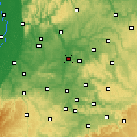 Nearby Forecast Locations - 海尔布隆 - 图
