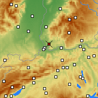 Nearby Forecast Locations - 罗拉赫 - 图