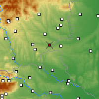 Nearby Forecast Locations - 耶内尔斯多夫 - 图