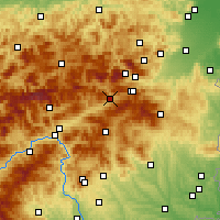 Nearby Forecast Locations - 米爾茨楚施拉格 - 图