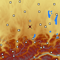 Nearby Forecast Locations - 马尔克托贝尔多尔夫 - 图